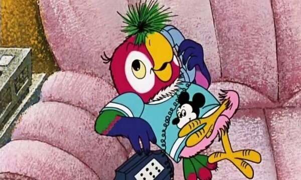 Попугай Кеша - герой серии популярных мультфильмов