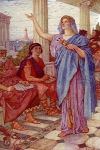 Гипатия - известная женщина-мыслительница и математик Древней Греции